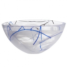 KOSTA BODA Contrast bowl blue also available Vase, dish in different color and size €55,- to €135,-